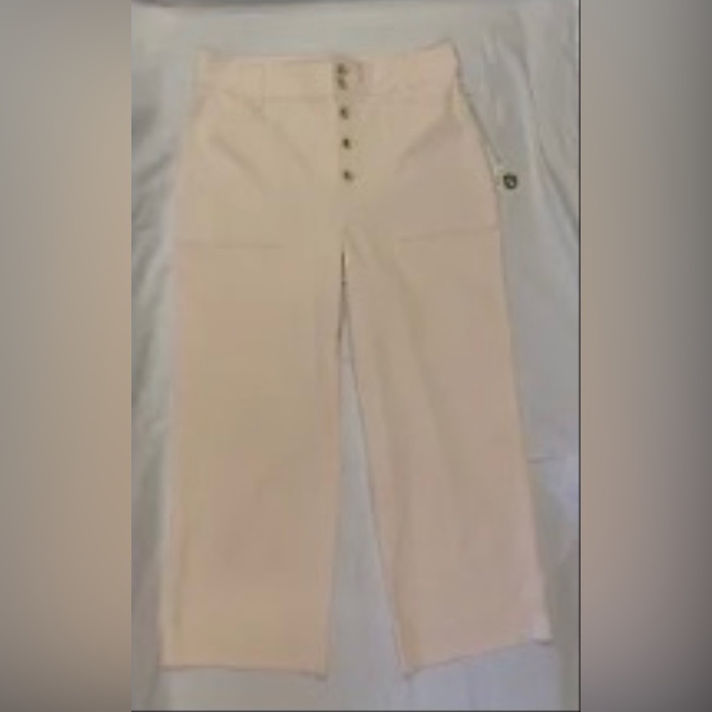 Spartina 449 Button Fly Jeans Size 8 Pale Pink